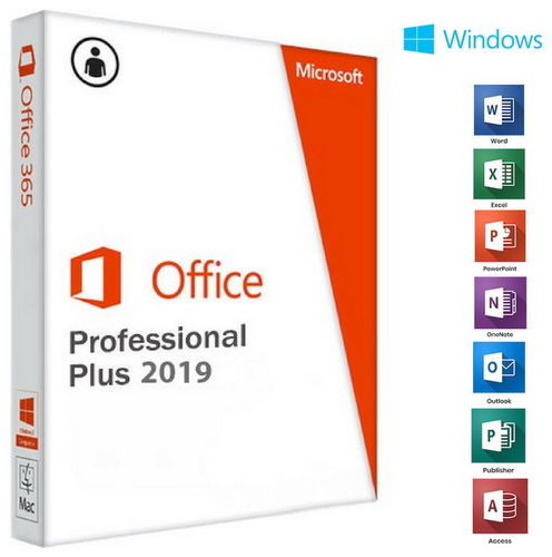 MS Office 2019-Pro Plus 32/64Bit Produktkey mit Installation