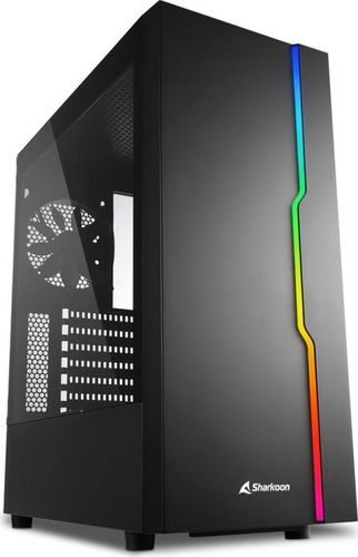Sharkoon Slider RGB - Gaming-PC mit Intel Core i7-12700k, AMD RX6700xt