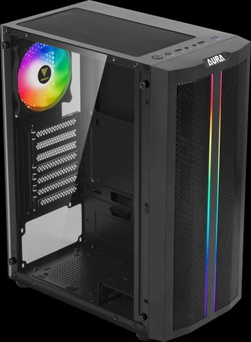 Gamdias Aura GC3 - Gaming-PC mit AMD Ryzen 5 5600x, Intel Arc A750