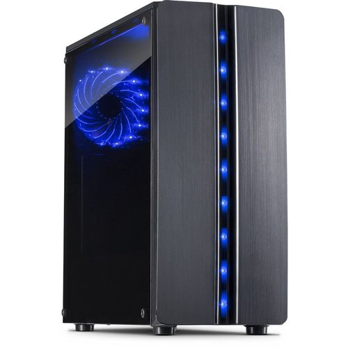 Inter-Tech Thunder - Gaming-PC mit AMD Ryzen 5 7600, Intel Arc A770